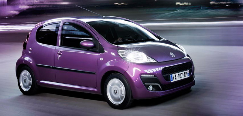 Peugeot 107 2012 Peugeot 107 y Citröen C1, los pequeños gigantes de 2012