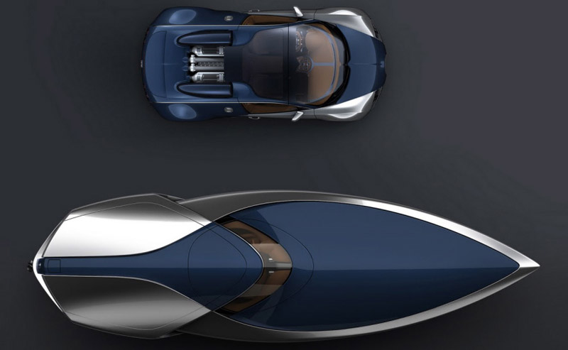 Lancha Bugatti Veyron Grand Sport Sang Bleu, la nueva reina de los mares