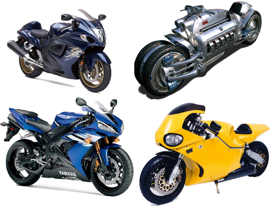 Las diez motocicletas más rápidas del mundo