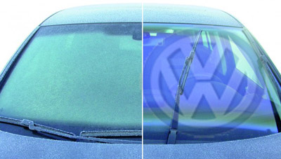 Volkswagen prepara un parabrisas anti-hielo