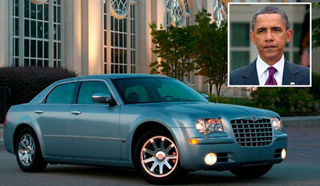 A subasta el Chrysler 300C de Barack Obama
