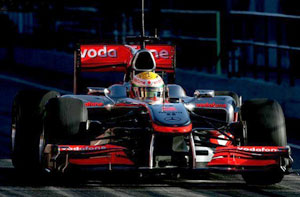 Lewis Hamilton (McLaren Mercedes) La estrategia de la victoria