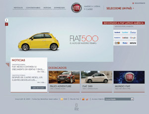 Fiat lanza nuevo portal en América Latina y Caribe para el consumidor