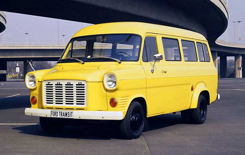 Ford Transit: 50 años de historia 