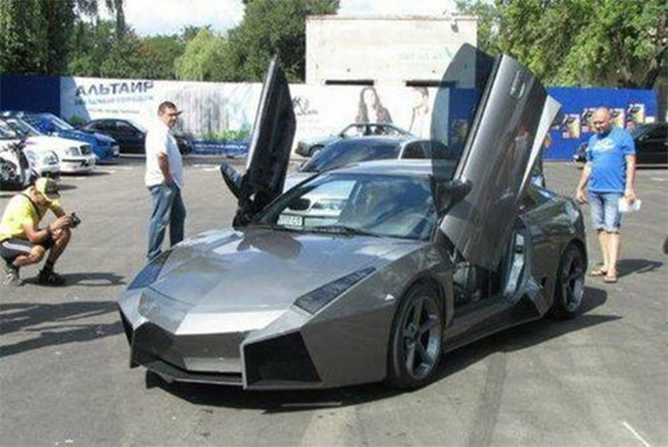 Un Lamborghini “hecho en casa”