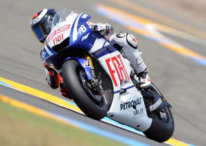 Lorenzo comanda el doblete de Yamaha en Le Mans