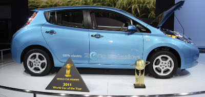 El Nissan Leaf se proclama "Coche Mundial del Año 2011"