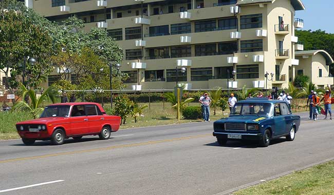 Evento del Club de Autos Rusos