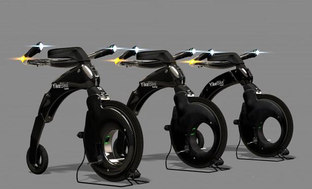 YikeBike EV, la bicicleta eléctrica plegable más compacta del mundo