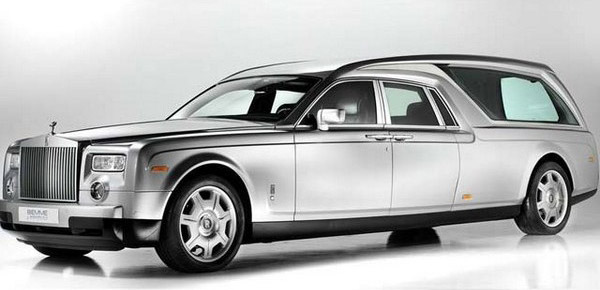 Phantom Hearse B12, el coche fúnebre más caro del mundo