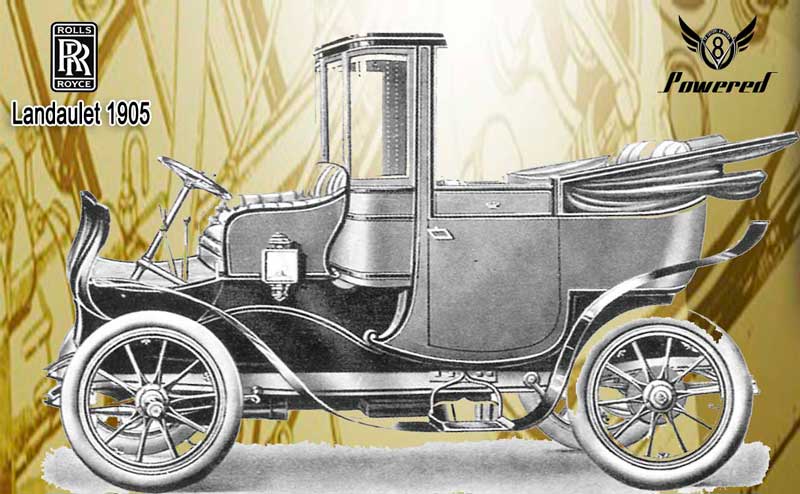 Rolls Royce V8 1905: El primero y ninguno sobrevivió