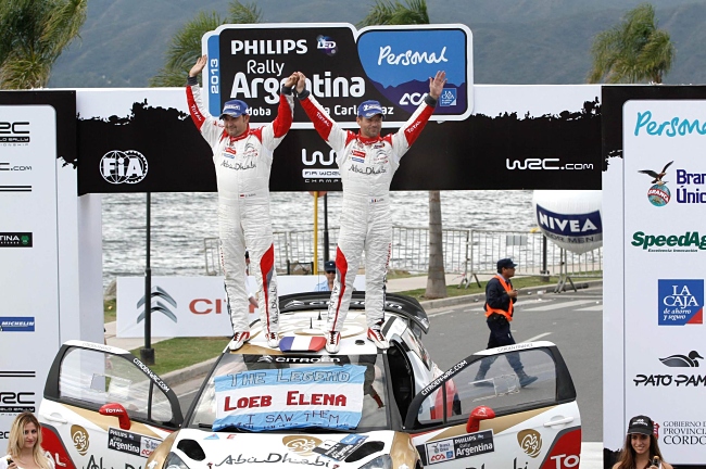 Resultado Rallye de Argentina 2013: Loeb logra su octavo triunfo