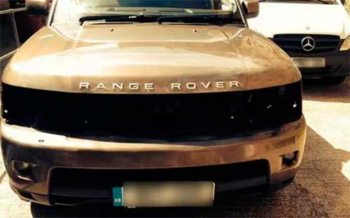 Roban los faros LED de los Range Rover… ¡para cultivar marihuana!