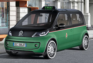 Volkswagen propone el taxi urbano del futuro