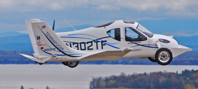 Terrafugia Transition Flying Car: ¡adiós al pavimento!