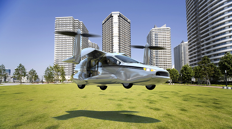 Terrafugia TF-X: ¡el auto para volar en familia!