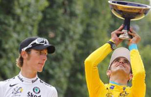 Schleck y Contador Tour de Francia - Contador ya es uno de los más grandes