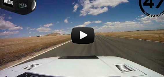 Accidente de un Ford Mustang a más de 200 km/h