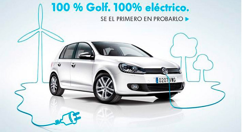 Golf eléctrico para el 2014: VW se pone las pilas.