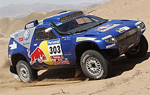 Volkswagen prueba el nuevo Touareg para el Dakar de 2011