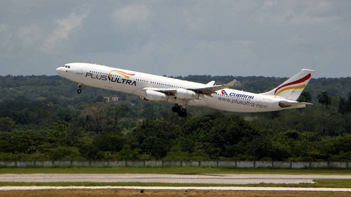 Plus Ultra Líneas Aéreas inicia ruta Barcelona-La Habana