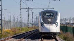 La trocha original del ferrocarril español