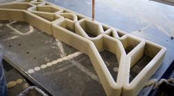 El hormigón impreso en 3D por construcciones más ecológica 