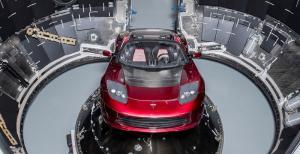 Tesla Roadster enviado al espacio