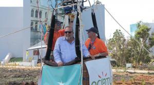 Primer vuelo de globo aerostático de turismo en Cuba