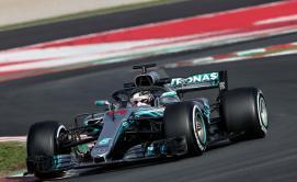 Doblete de Mercedes en Barcelona, Hamilton más líder
