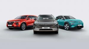 Hyundai Santa fe, Nexo y Kona