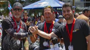 Corso y su BSA 650, campeones de las habilidades