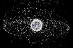 La basura espacial y los vuelos comerciales