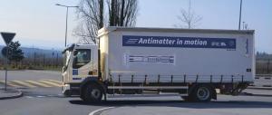 Transportación antimateria por carretera