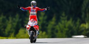 Andrea Dovizioso con Ducati Marquez vs. Dovisioso protagonizan el mejor duelo del mundial