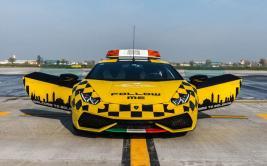 Lamborghini Huracán, el coche al que intentan seguir los aviones en el Aeropuerto de Bolonia