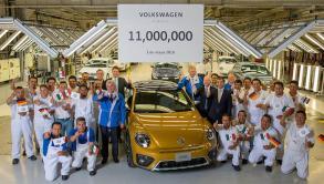 Volkswagen supera los 11 millones de autos producidos en México