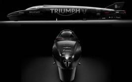 Triumph a por el récord de absoluto de velocidad en Bonneville  