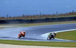 Marc Márquez (izquierda) y Valentino Rossi Pretemporada: Sobresaliente Yamaha, Honda necesita mejorar...