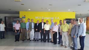 Congresistas estadunidenses en MCV Comercial Visita MCV Comercial s.a. delegacion estadounidense