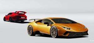 Porsche vs. Lamborghini Porsche 911 GT3 frente a Lamborghini Huracán Performante