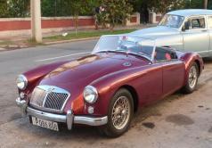 MG A de 1959, el legado de una familia cubana