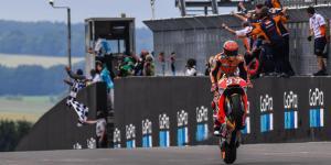 Marquéz se impone en el circuito de Sachsenring ¡Honda y Marquez ocho veces en Sachsenring!