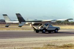 El AVE Mizar, primer coche volador de la historia