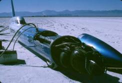 Blue Flame Gary Gabelich, el primer hombre en superar los 1.000 km/h