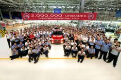 Fiat Auto produjo la unidad 2.000.000 de la marca en Argentina