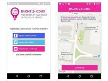 Bache24 Bache24, una app para reportar los baches en Ciudad México