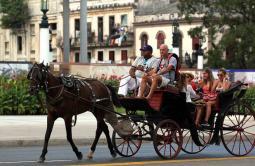 Coches y Cocheros en La Habana 