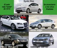 El auto más “verde” de 2010. Se anunciaron a los cinco finalistas