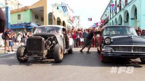 Estrenan nuevas imágenes de 'Fast & Furious 8' en Cuba (+Video)